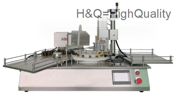 Настольные разливочно-укупорочные машины HQ-109VFP