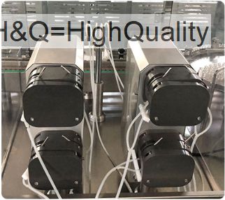 HQ-PGS10Компактная машина для наполнения и закупорки (10 насосов для наполнения)