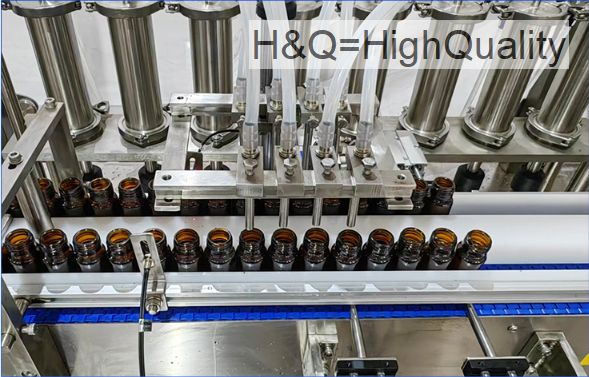 HQ-PGS10Компактная машина для наполнения и закупорки (10 насосов для наполнения)