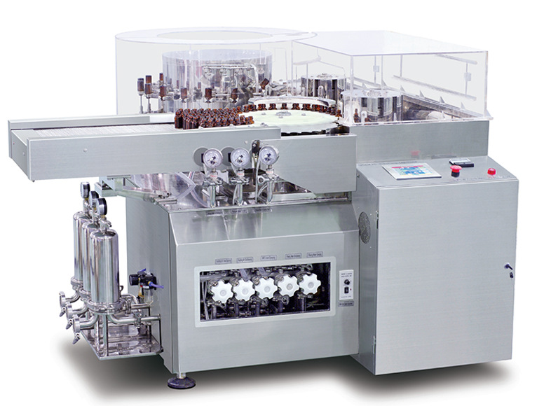 QCL20 Роторная ультразвуковая моечная машина для бутылок