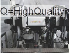 Укупорочная машина с отслеживанием, автоматическая линейная укупорочная машина с двойной головкой и системой отслеживания